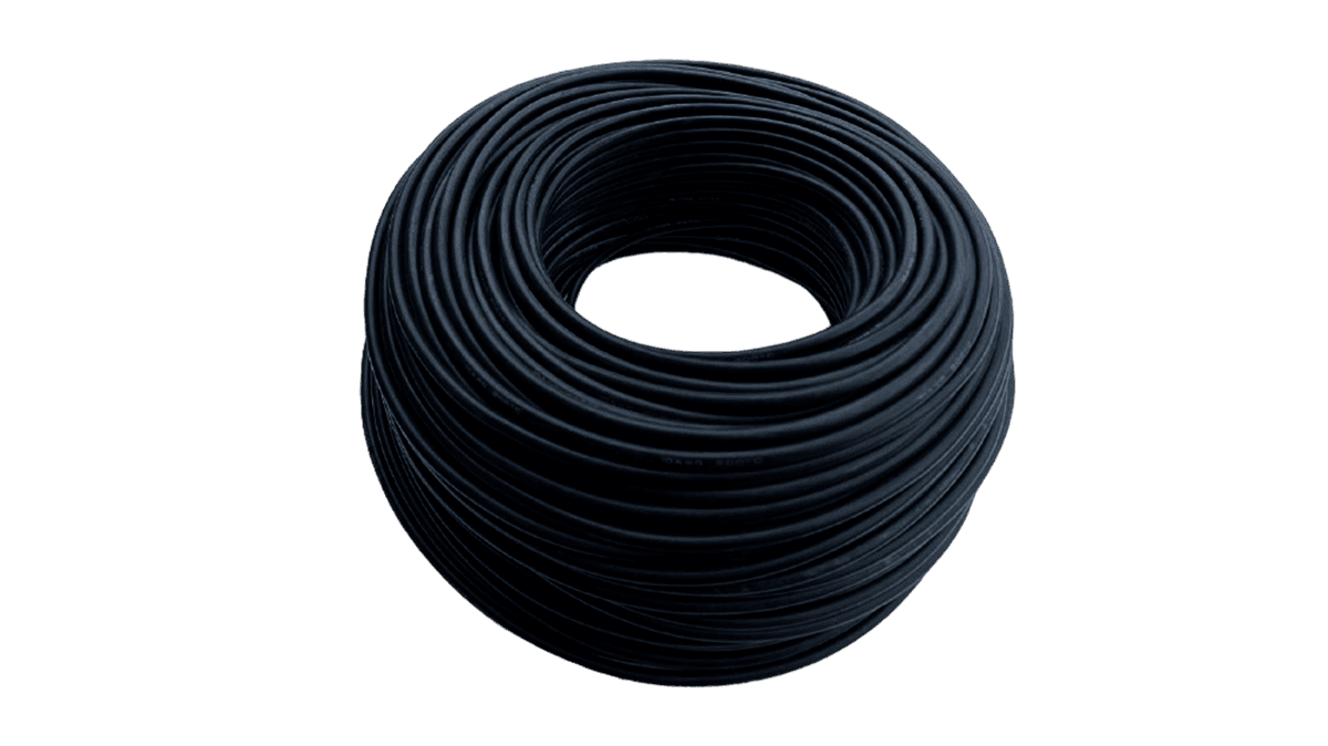 Провід силіконовий 10AWG чорний 100m